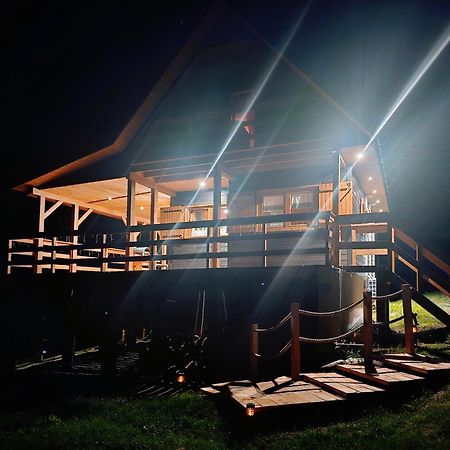 Osada Sierpnica - Uroczy Dom Z Kominkiem I Balia W Gorach Sowich ภายนอก รูปภาพ